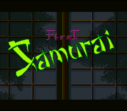 First Samurai screenshot 4 for Super Nintendo